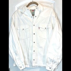 Levi’s Denim White Shirt